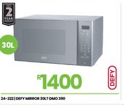 Defy 30L Mirror Microwave DMO390 24-222