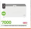 Defy 481Ltr  Nett WHT Deep Fridge/Freezer DMF456/382/294 20-040