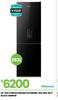 Hisense 263Ltr Nett Black Mirror Fridge H370BMIB-WD 20-520
