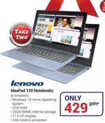 Lenovo Ideapad 120 Notebooks 81A4008SA-For 2
