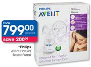 Philips Avent Natural Breast Pump-Per Pack