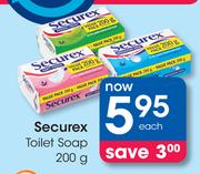 Securex Toilet Soap-200g Each