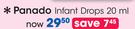 Panado Infant Drops-20ml