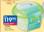 Clicks Microwave Steam Sterilizer-Per Set