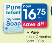 Pure Infant Glycerine Soap-100g Each