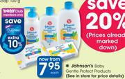 Johnson's Baby Gentle Protect Products-Each