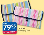 Clicks Changing Mat-Each