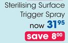Miltons Sterilising Surface Trigger Spray