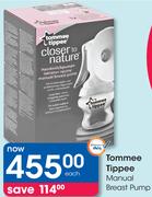 Tommee Tippee Manual Breast Pump-Each