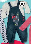 Clicks Girl's Dungarees