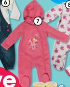 Clicks Girl's Fleece Sleepsuit
