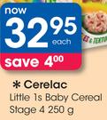 Cerealac Little 1s Baby Cereal Stage 4-250g Each