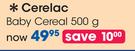 Cerealac Baby Cereal-500g Each