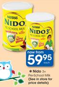 Nido 3+ Pre School Milk-Each