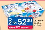 Nestle Jogolino-2 x 4 x 100g 