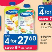 Purity Pouch-4 x 110ml