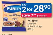 Purity Mabele Baby Porridge-2 x 350g