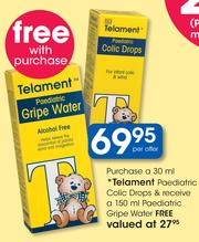 Telament Paediatric Gripe Water 150ml - Clicks