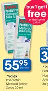 Salex Paediatric Metered Saline Spray-30Ml Per Offer