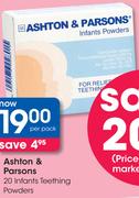 Ashton & Parsons 20 Infants Teething Powders-Per Pack