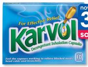 Karvol Decongestant 10 Capsules-Per Pack