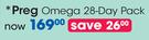 Preg Omega 28 Day Pack-Per Pack