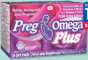 Preg Omega Plus 28 Day Pack-Per Pack