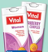 Vital Women 60 Capsules Cranberry Complex-Per Pack