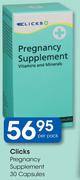 Clicks Pregnancy 30 Capsules-Per Pack