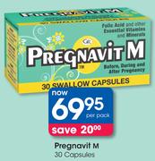 Pregnavit M 30 Capsules-Per Pack