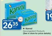 Karvol Decongestant Products-Each