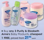 Purity & Elizabeth Anne's Baby Products-Each