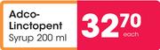 Adco-Linctopent Syrup-200ml