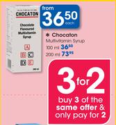 Chocaton Multivitamin Syrup-100ml