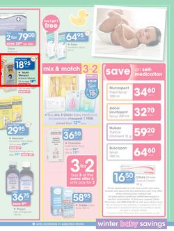 Clicks : Winter Baby Savings (14 Jun - 10 Jul 2016), page 9