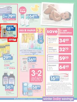 Clicks : Winter Baby Savings (14 Jun - 10 Jul 2016), page 9