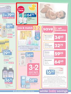 Clicks : Winter Baby Savings (14 Jun - 10 Jul 2016), page 9