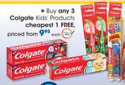 Colgate Kids Products-Each