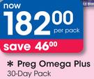 Preg Omega Plus (30 Day Pack)-Per Pack