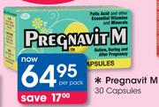 Pregnavit M 30 Capsules-Per Pack