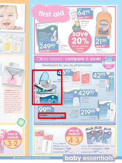 Clicks : Winter Baby Essentials (16 Jun - 12 Jul 2015), page 11