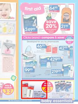 Clicks : Winter Baby Essentials (16 Jun - 12 Jul 2015), page 11