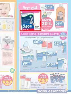 Clicks : Winter Baby Essentials (16 Jun - 12 Jul 2015), page 11