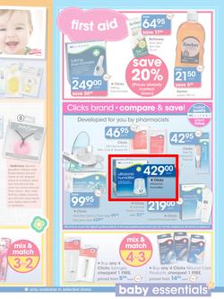Clicks : Winter Baby Essentials (16 Jun - 12 Jul 2015), page 11