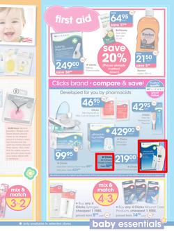 Clicks : Winter Baby Essentials (16 Jun - 12 Jul 2015), page 11