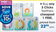 Clicks Teethers-Each