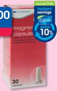 Clicks Magnesium-2x60 Capsules