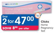 Clicks Home Pregnancy Test-2's