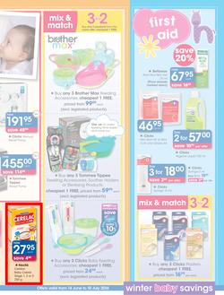 Clicks : Winter Baby Savings (14 Jun - 10 Jul 2016), page 7
