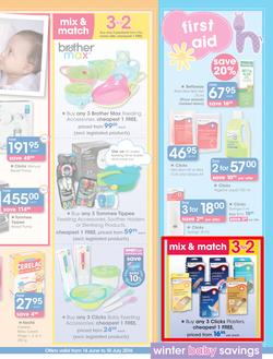 Clicks : Winter Baby Savings (14 Jun - 10 Jul 2016), page 7
